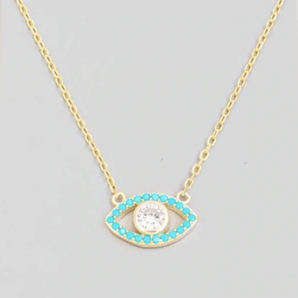 PEACE 🕊️EYE NECKLACE - Picture 2 of 2